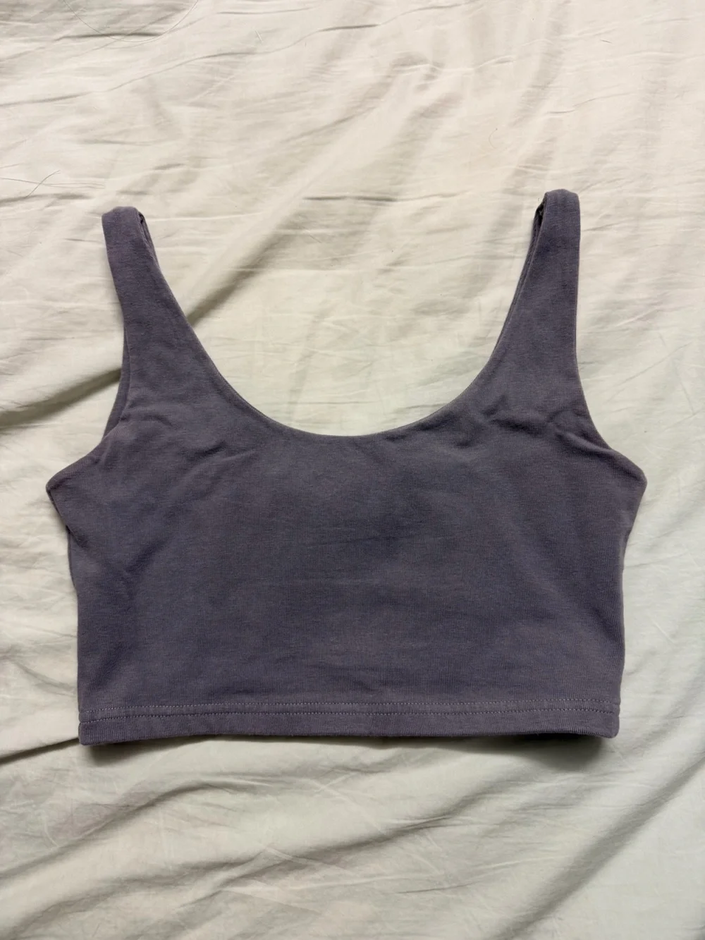 Brandy Melville Scoop Neck Crop Tank Top